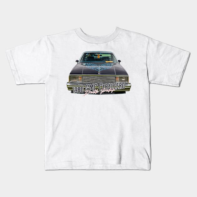 1980 GMC Caballero Diablo Pickup Kids T-Shirt by Gestalt Imagery